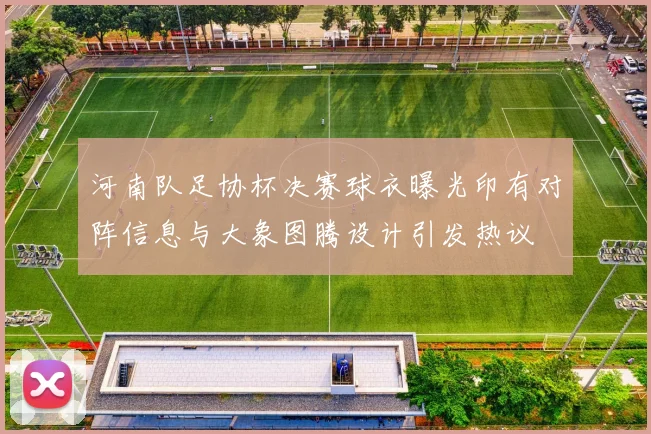 河南队足协杯决赛球衣曝光印有对阵信息与大象图腾设计引发热议